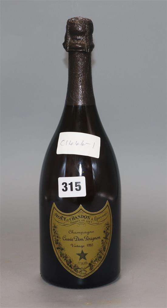 One bottle of Dom Perignon, 1985